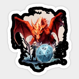 Dragon Battle Sticker